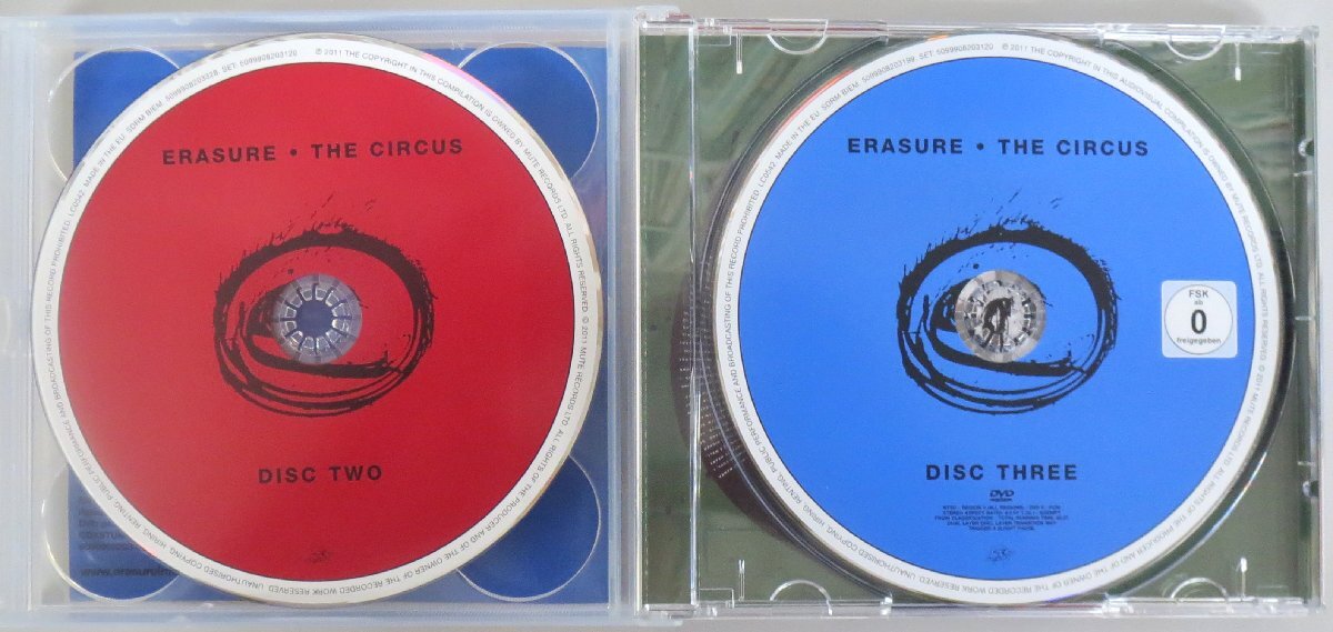 ERASURE / THE CIRCUS - REMASTER SPECIAL EDITION 輸入盤 2CD+DVD［イレイジャー、デペッシュ?モード、DEPECHE MODE、YAZOO］