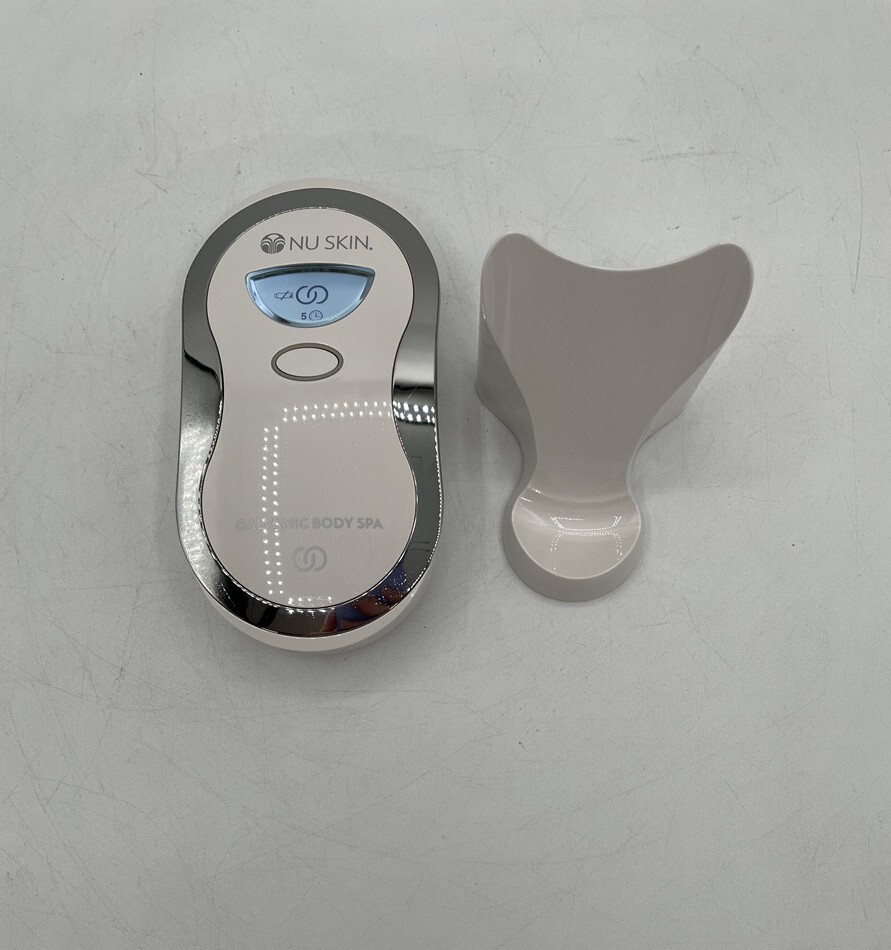 【通電確認(rèn)済み】Nu skin ニュースキン ageLOC ガルバニック ボディスパ 本體＋ageLOC ガルバニック ボディジェル セット　中古【H212】