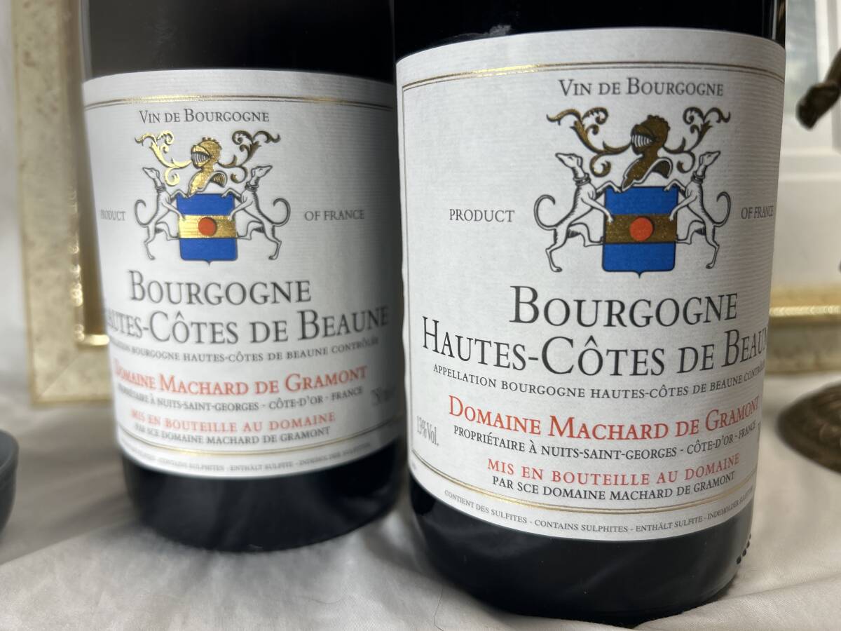 ２本セット　お買い得 ポマールの村にある畑 ドメーヌ?マシャール?ド?グラモン2023 ブルゴーニュ オート?コート?ド?ボーヌ 赤