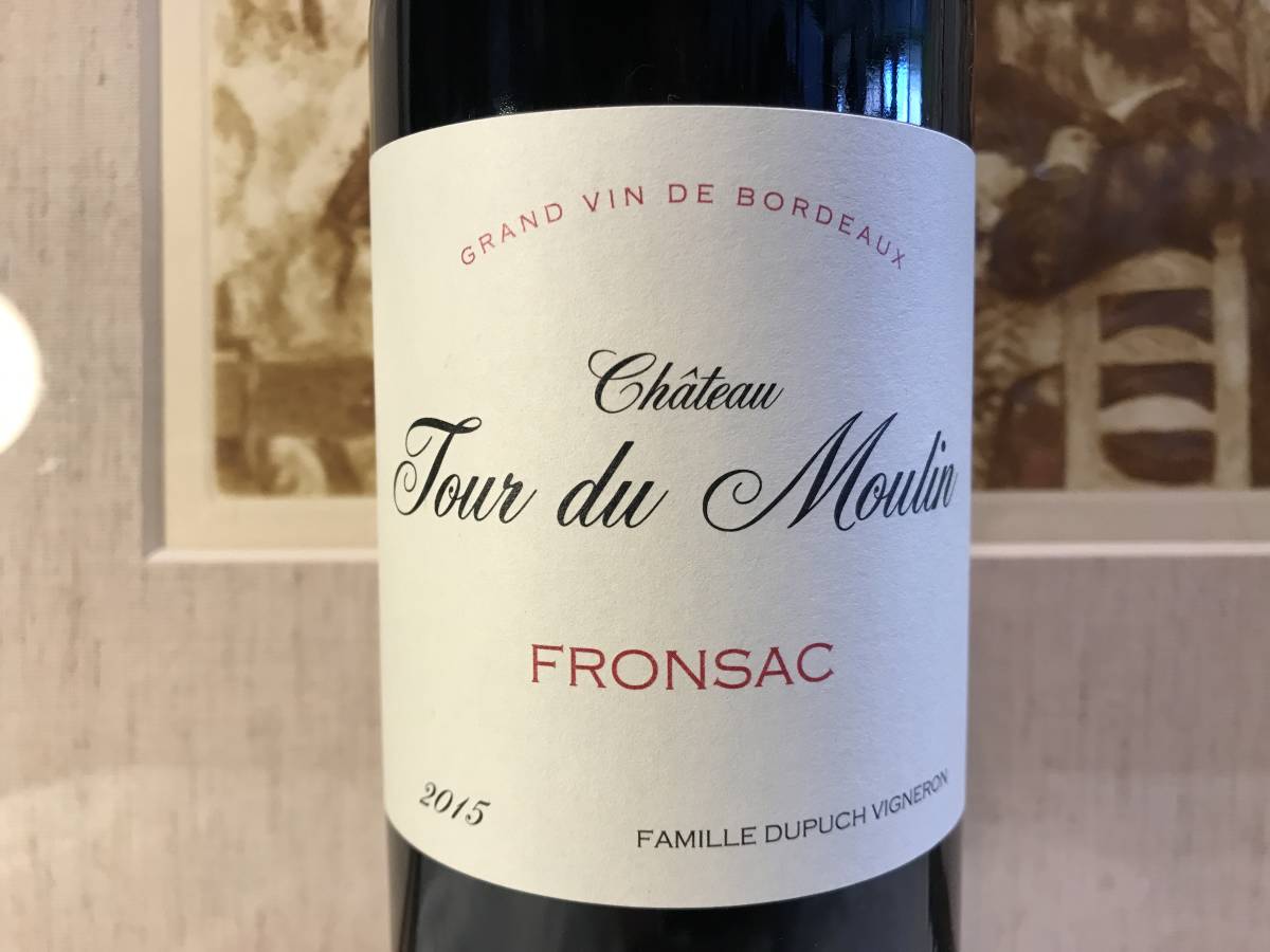 ラスト１本　ペトリュスやオーゾンヌのコンサル　ヴァンサン?デュプッシュ氏が手がけるワイン2015シャトー?トゥール?デュ?ムーラン