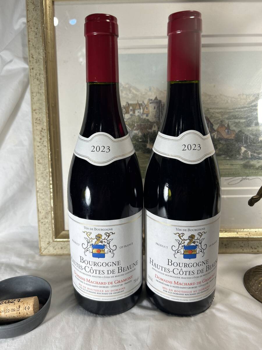 ２本セット　お買い得 ポマールの村にある畑 ドメーヌ?マシャール?ド?グラモン2023 ブルゴーニュ オート?コート?ド?ボーヌ 赤