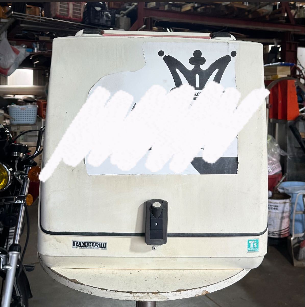 二輪車 DeliveryBox/デリバリーボックス 配達/宅配 61×57×50cm トップケース