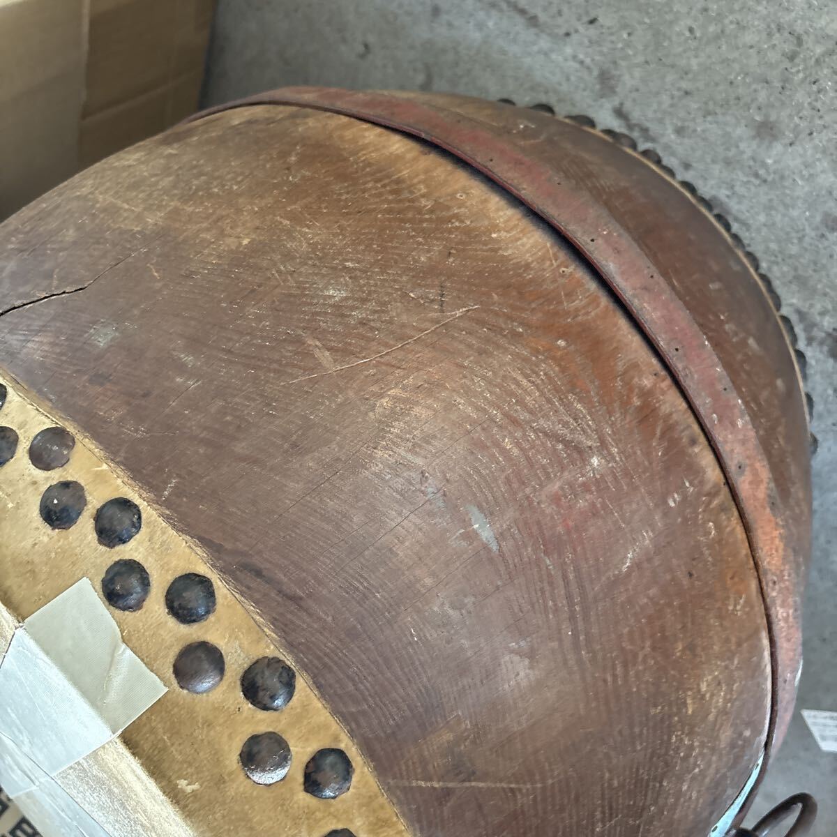 S436 太鼓 小松崎卯兵衛(wèi)商店 たいこ 和太鼓 打楽器