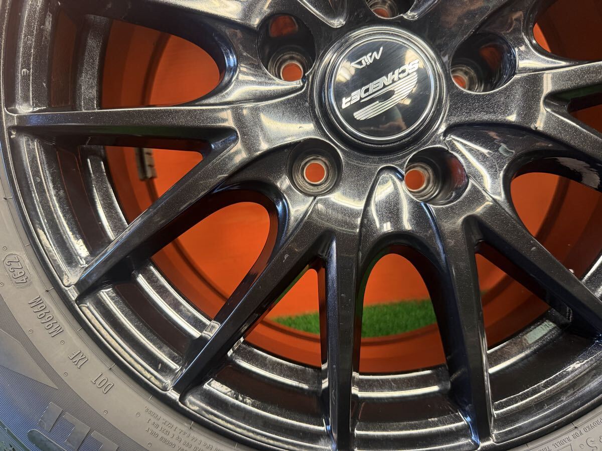 5G-178)冬 205/65R16 PIRELLI Ice Zero Assimetrico 9分山 6.5J+38 PCD114.3 5穴 アルファード ヴェルファイア エスティマ等_画像10