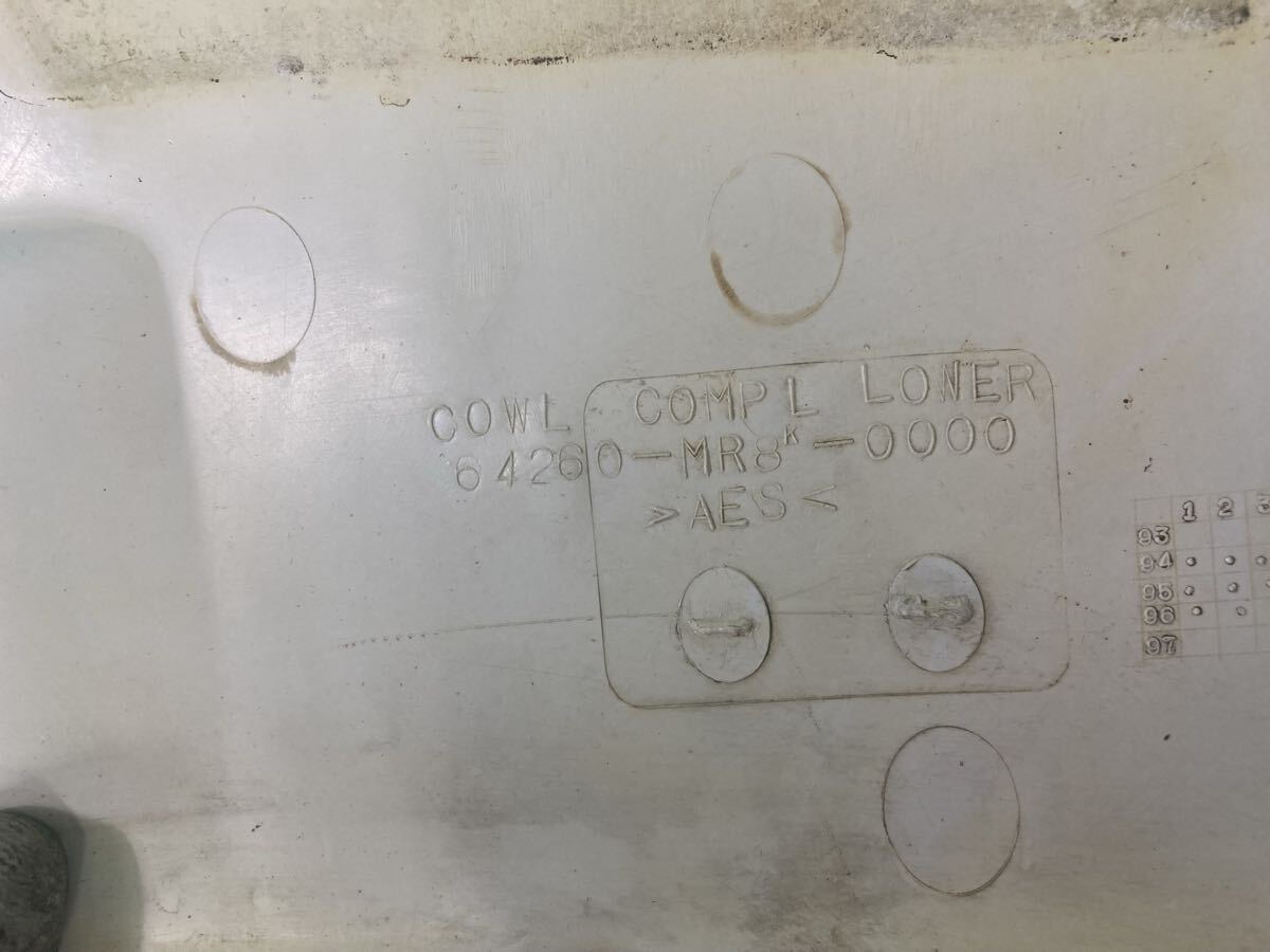 160*1F【RVF400 NC35-110】アンダーカウル L 左側 外装 VFR400 250912_画像9