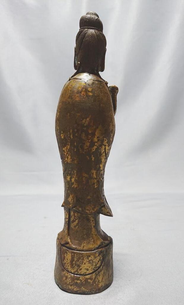 コレクター収集品　タイ王国　銅像　観音立像 Bibian 比比昂- コレクター収集品タイ王国銅像観世音菩薩立像