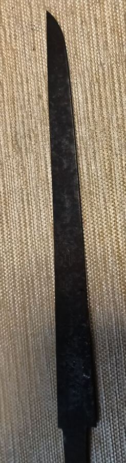  маленький рисунок маленький меч ... человек Sasaki входить дорога источник один . Edo времена искусный мастер меч принадлежности художественно оформленный меч samurai меч короткий меч короткий меч ...