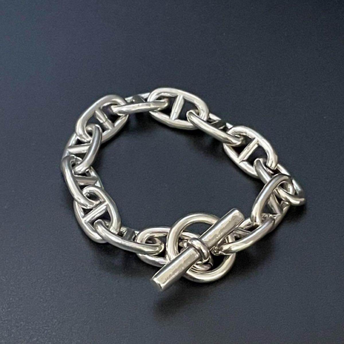ブレスレット アンカーチェーン S925 GMサイズ ノーブランド シルバー925刻印 チェーンブレスレット シルバーアクセサリー