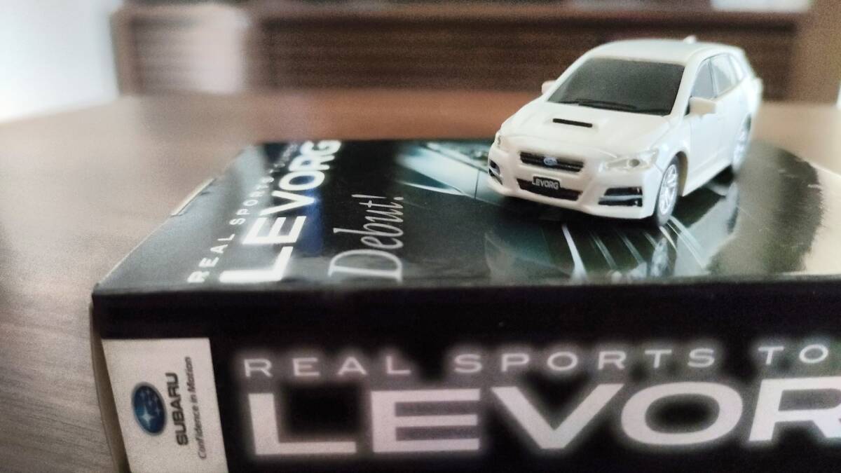 SUBARU LEVORG レヴォーグ発売記念 フルバックミニカー 非売品 未使用 _画像5
