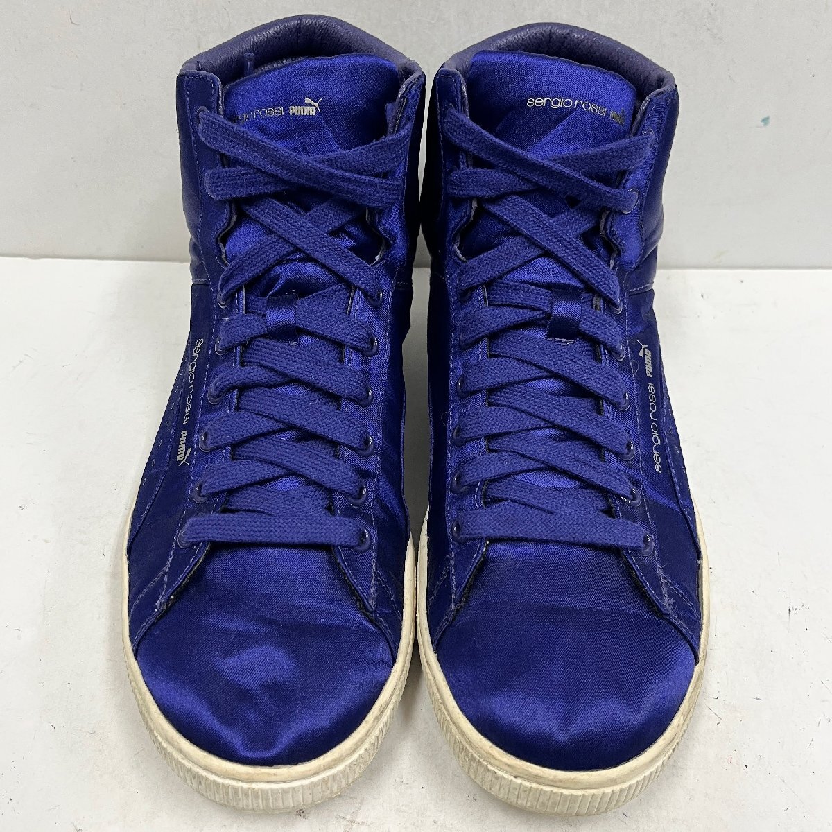 28cm PUMA SERGIO ROSSI 350933-01 プーマ セルジオロッシ パープル 2100000279500 1002516 OSK_画像2