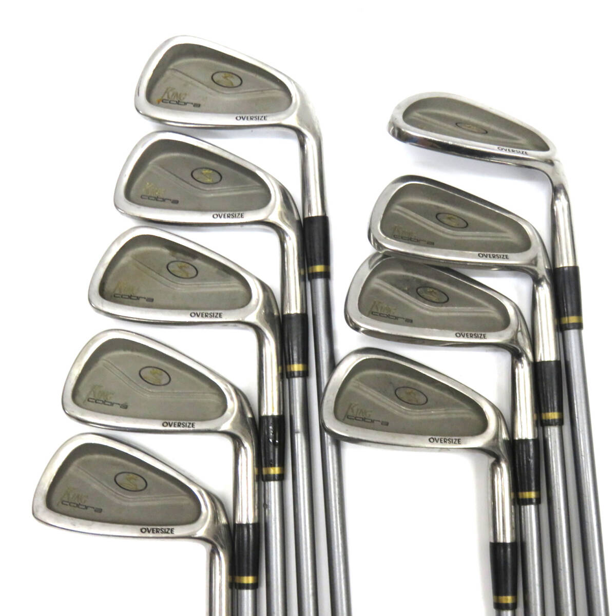 Cobra コブラ　キングコブラ オーバーサイズ KINGCOBRA OVERSIZE アイアン　#3-#9 P S　9本セット_画像3