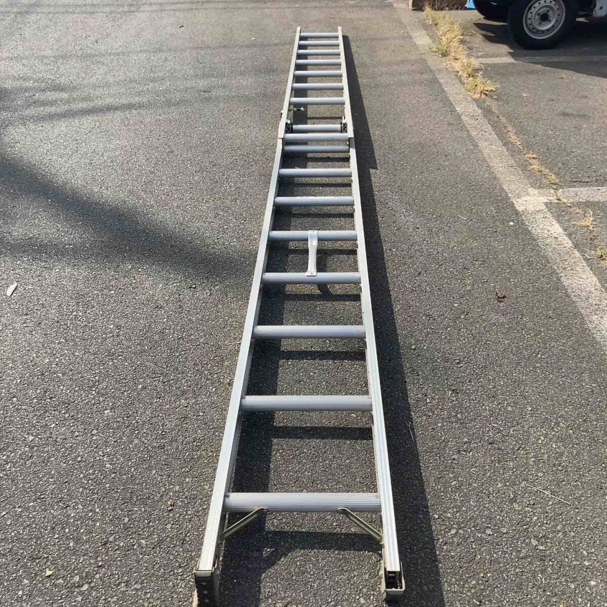 【中古品/店頭受取り限定】 長谷川工業(ハセガワ/Hasegawa) アルミ2連はしご HC2-2.0-51 (HC2-51) 梯子 足場 【東大和店】_画像1