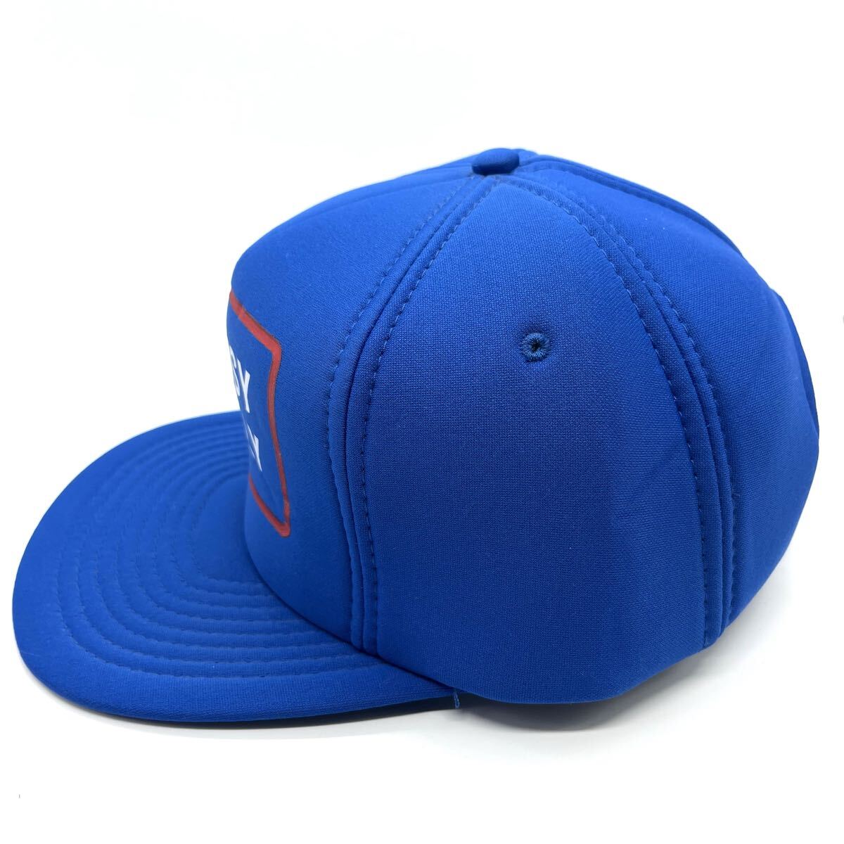 【ヴィンテージ】80s Pennsy Supply 企業モノ トラッカーキャップ 帽子 ５パネル スナップバック プリントロゴ ビンテージキャップ_画像3