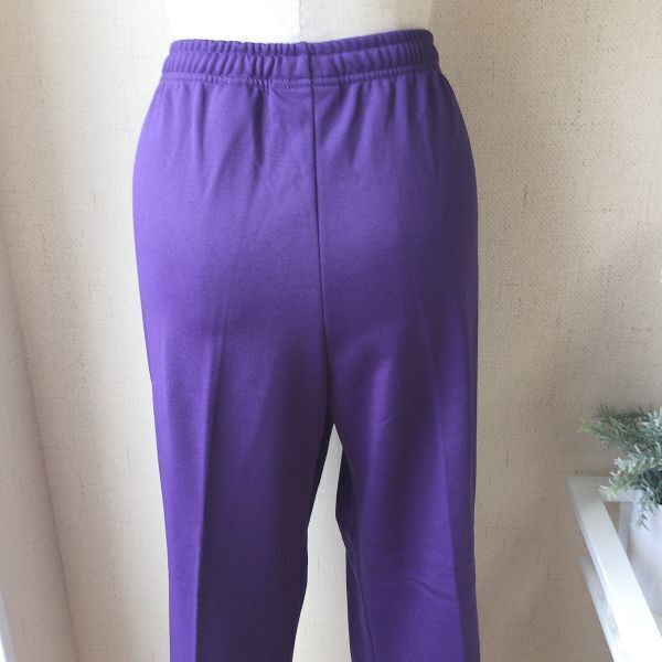 PB448 ★ 5L 大きいサイズ 新品 ストレッチ ワイドパンツ またした65_画像4