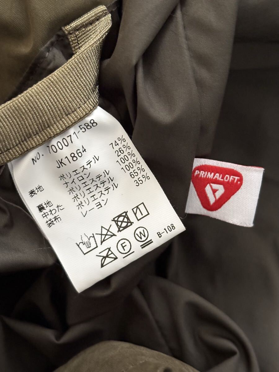 良品 H.R.MARKET ハリウッドランチマーケット プリマロフト マイクロウェザーフィッシュテールコート 3 モッズコート 