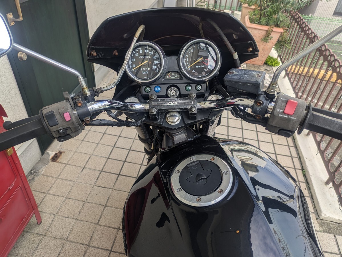 zrx400　ZRX400Ⅱ 書(shū)付き レストアベース　部品取りに