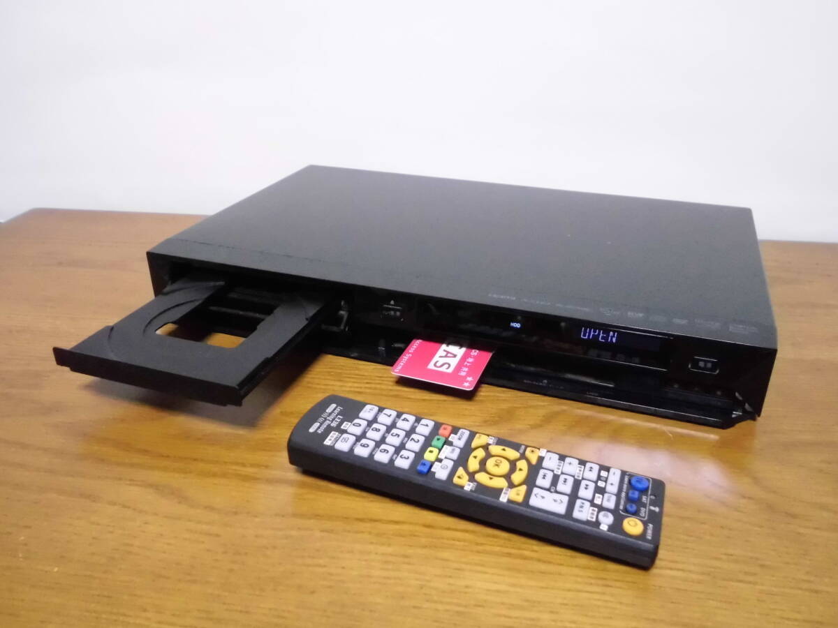 東芝 REGZA W録 HDD内蔵ブルーレイレコーダー DBR-Z110 動作良品