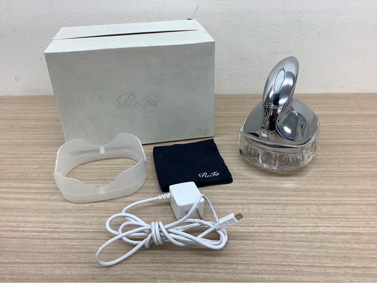 ○営KU314-A5S80【埼玉発】ReFa GRACE HEAD SPA リファ グレイス ヘッドスパ 美顔器 頭皮ケア 電動マッサージ 充電器 箱付※動作確認済