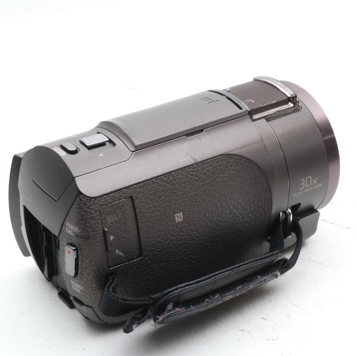 SONY ビデオカメラ FDR-AX40 4K 64GB 光學20倍 ブロンズブラウン Handycam FDR-AX40