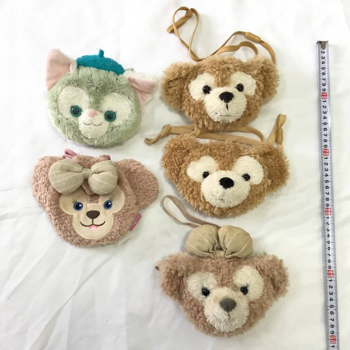 ■Disney Sea ディズニーシー DUFFY＆FRIENDS ダッフィー/シェリーメイ他 ぬいぐるみ まとめ売り 白タグ 中古品 8.78kg