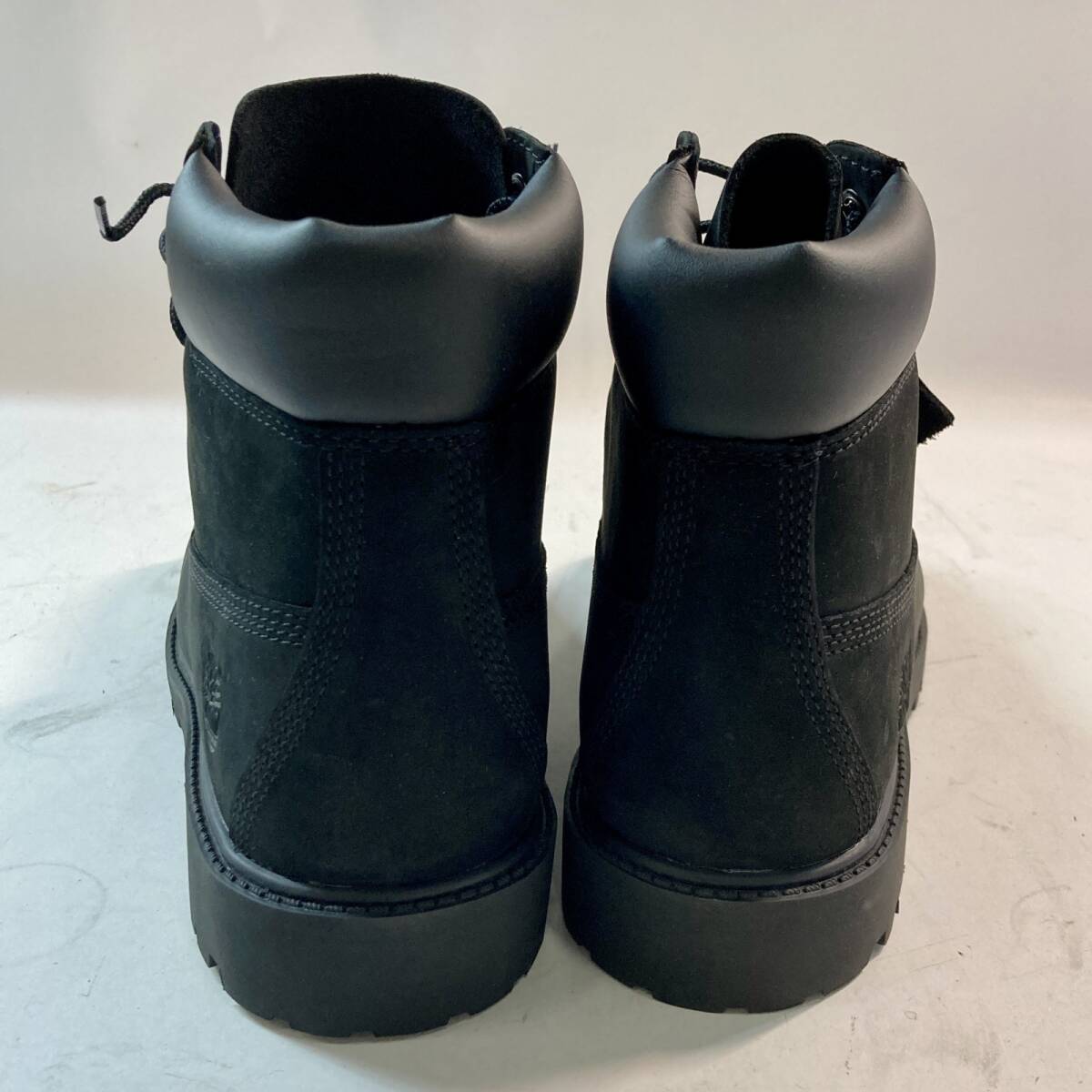 ☆ Timberland ティンバーランド ブーツ プレミアム ウォータープルーフ 靴 ブラック サイズ25cm ボーイズ 1.36kg