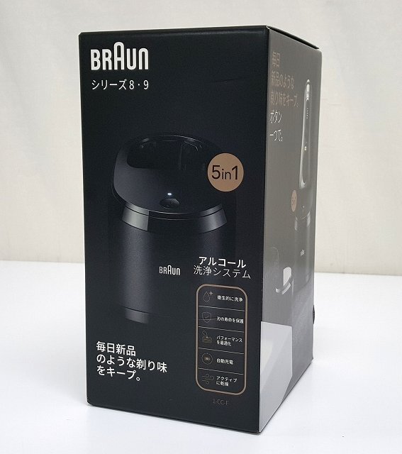 《未開封》BRAUN シリーズ8・9 5in1 アルコール洗浄システム 1-CC-F 店頭/併売《生活・80サイズ・福山店》K1731_画像1