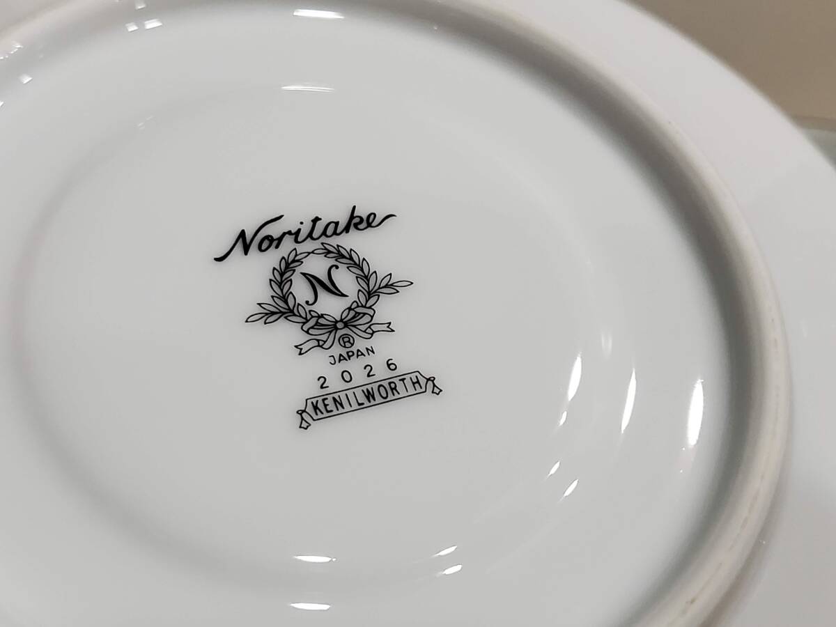 Noritake JAPAN KENILWORTH カップ&ソーサー 5客セット 金彩 花柄 オールドノリタケ Vintage Noritake Made in Japan 良デザイン_画像5