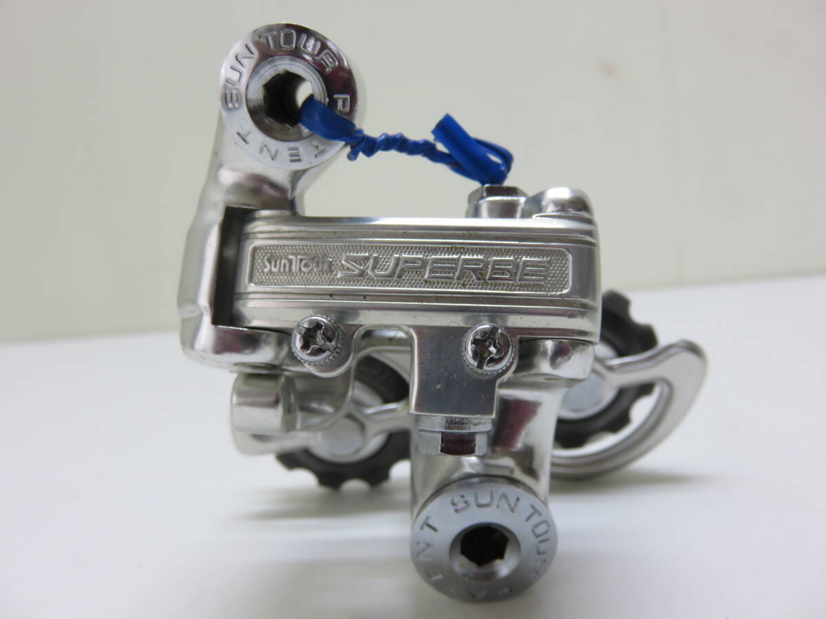 SUNTOUR SUPERBE サンツアー シュパーブ リアディレイラー 80年代 自転車 パーツ 當(dāng)時物 ビンテージ レトロ レア 未使用品