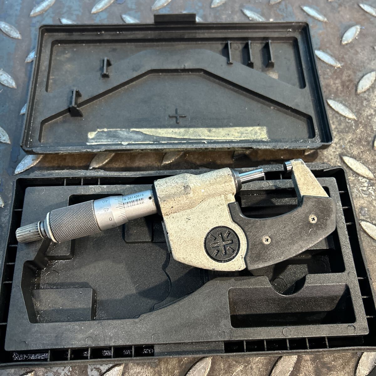 T1998 Mitutoyomitsutoyo охлаждающая жидкость устойчивый микрометр цифровой 0-25 ( батарейка, кейс. текущее состояние доставка ) * фотография судить пожалуйста 