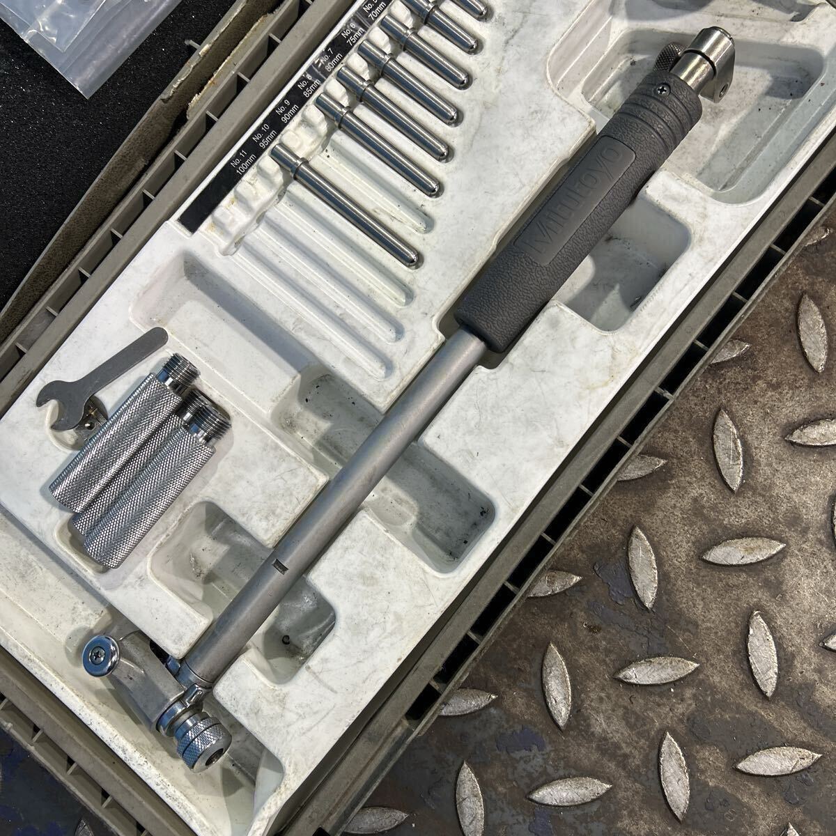 T2060 Mitutoyomitsutoyo цилиндр мера 50-150 ( кейс. текущее состояние доставка ) * фотография судить пожалуйста 