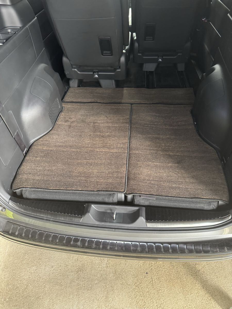 ホンダ ステップワゴン RP6/RP7/RP8 スパーダ エアー e:HEV ラゲッジマット ウッド調(diào)カーペット 木目 HOTFIELD 光觸媒抗菌加工 カーマット 