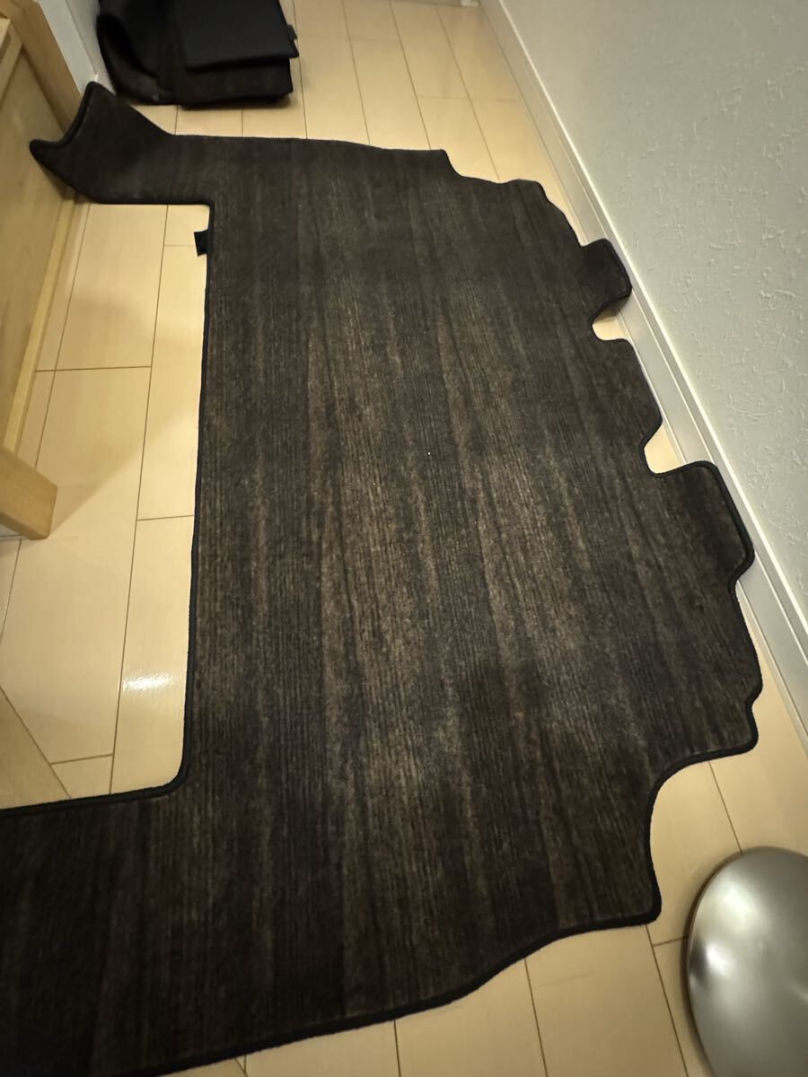 ホンダ ステップワゴン RP8 スパーダ エアー e:HEV ７人乗りセカンドラグマット ウッド調(diào)カーペット HOTFIELD 光觸媒抗菌加工 カーマット