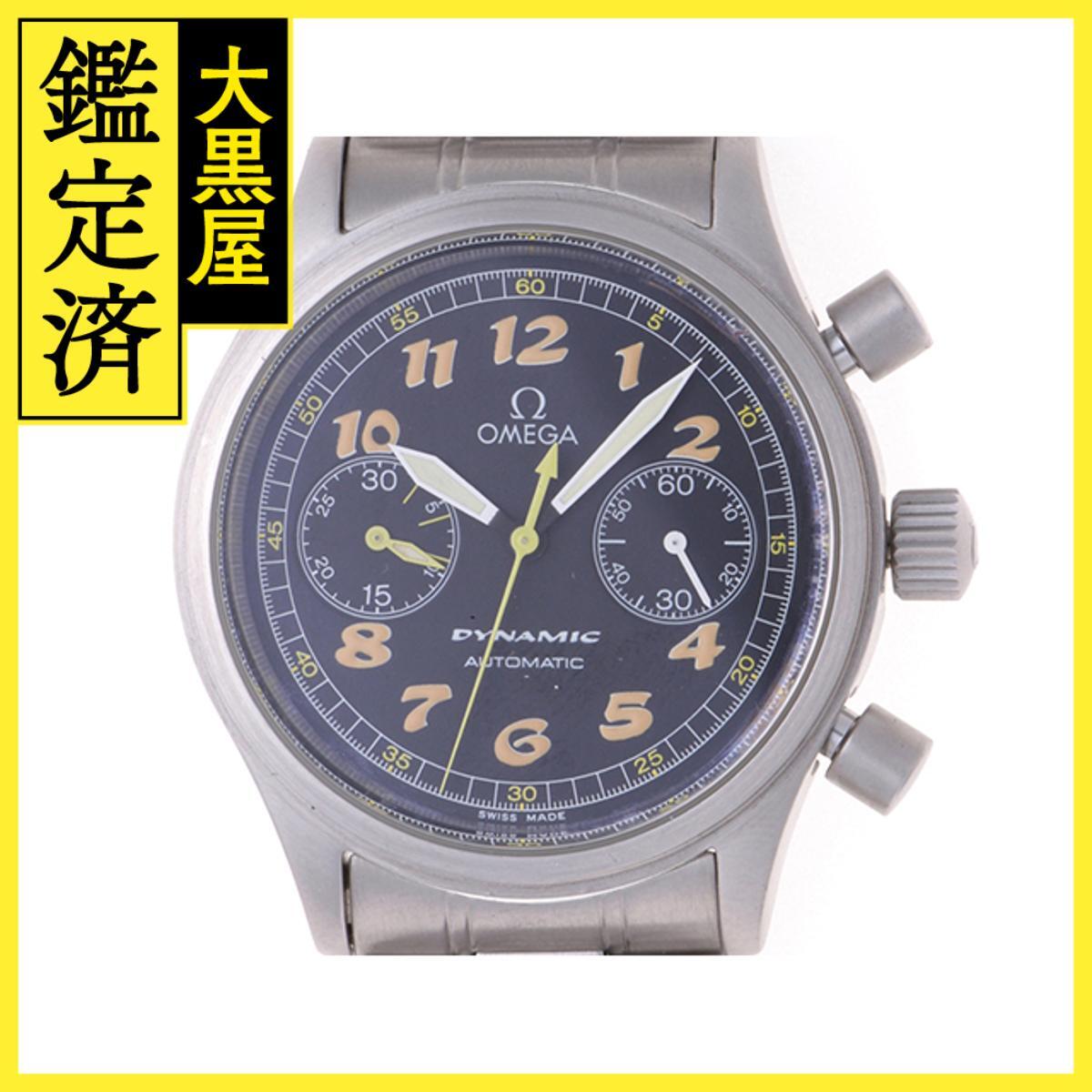 OMEGA オメガ ダイナミックII?I クロノグラフ 5240.50.00 SS/SS 自動 ブラック 男性用/Men's watches_画像1