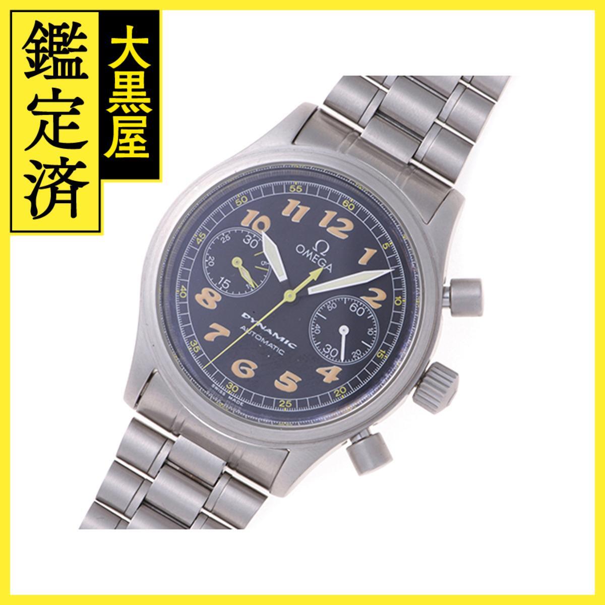 OMEGA オメガ ダイナミックII?I クロノグラフ 5240.50.00 SS/SS 自動 ブラック 男性用/Men's watches_画像2