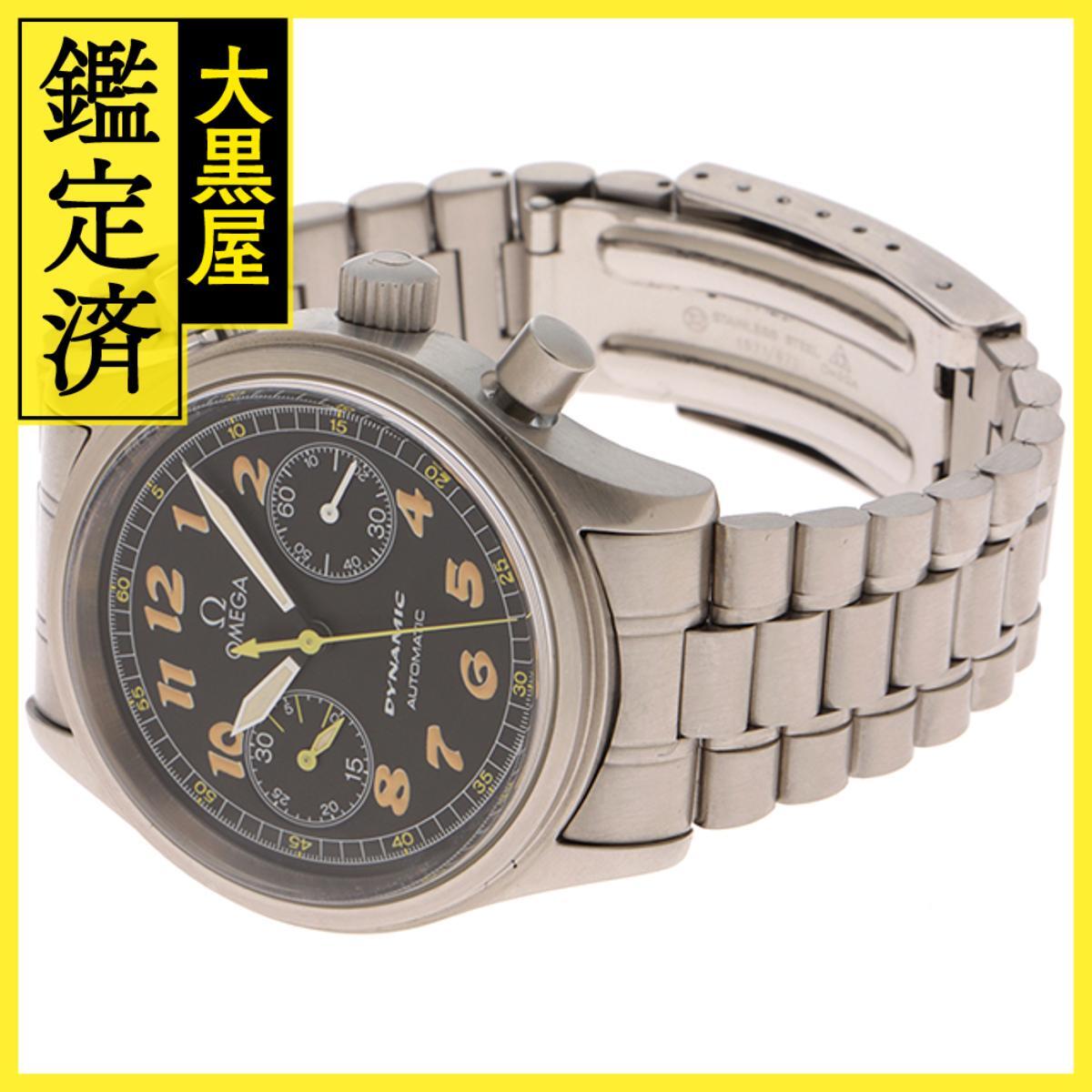 OMEGA オメガ ダイナミックII?I クロノグラフ 5240.50.00 SS/SS 自動 ブラック 男性用/Men's watches_画像3