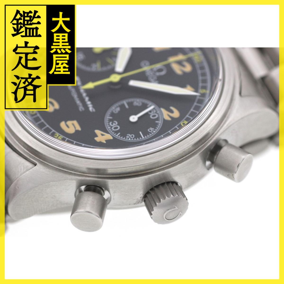 OMEGA オメガ ダイナミックII?I クロノグラフ 5240.50.00 SS/SS 自動 ブラック 男性用/Men's watches_画像6