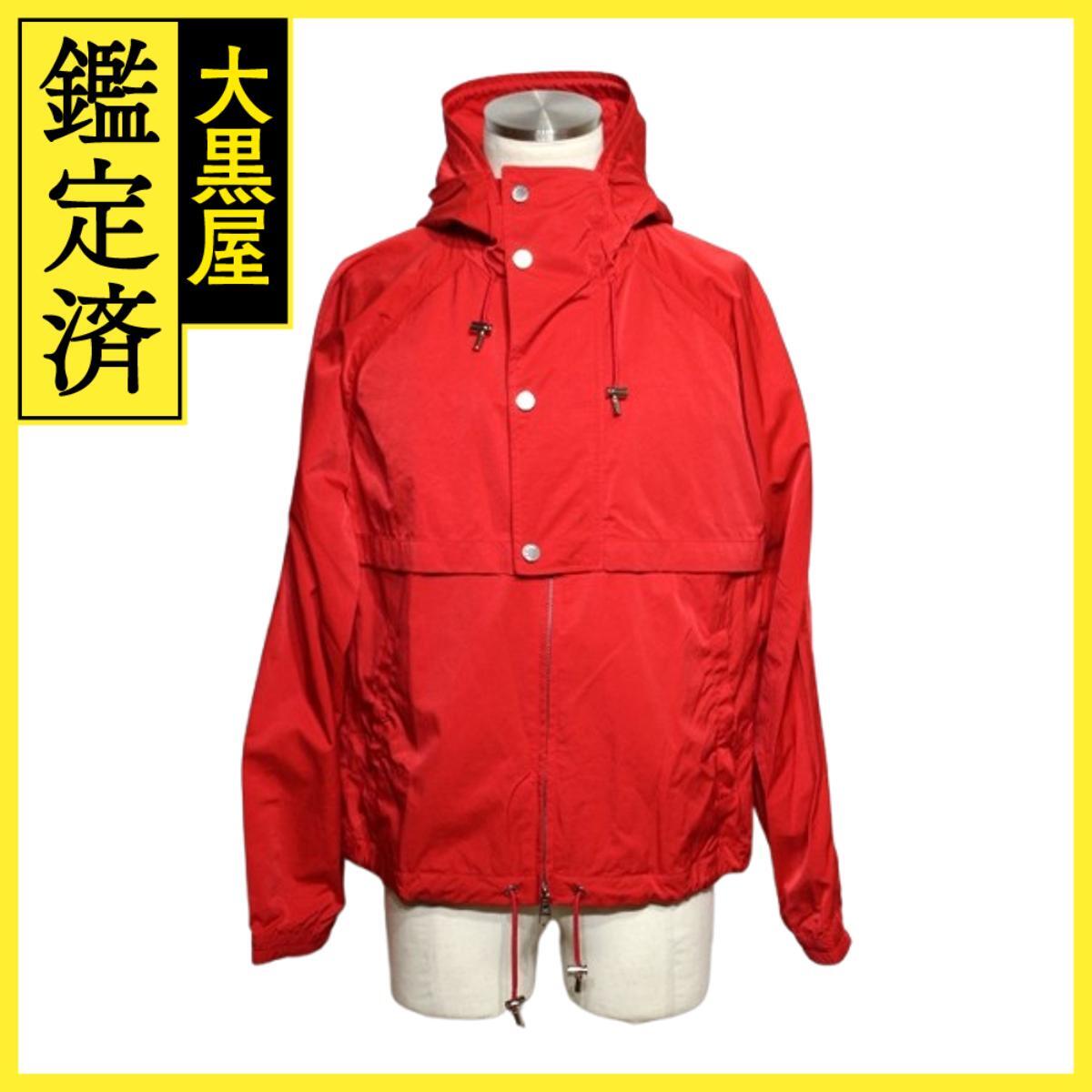 LOUIS VUITTON　ルイヴィトン　ジップアップジャンパー　メンズ46　レッド　RM181M DXS HEB01W　2120500250069