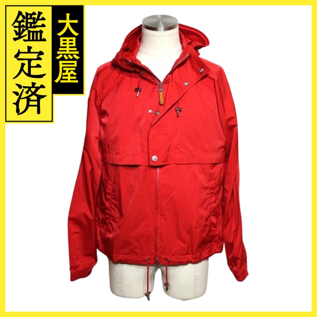 LOUIS VUITTON　ルイヴィトン　ジップアップジャンパー　メンズ46　レッド　RM181M DXS HEB01W　2120500250069
