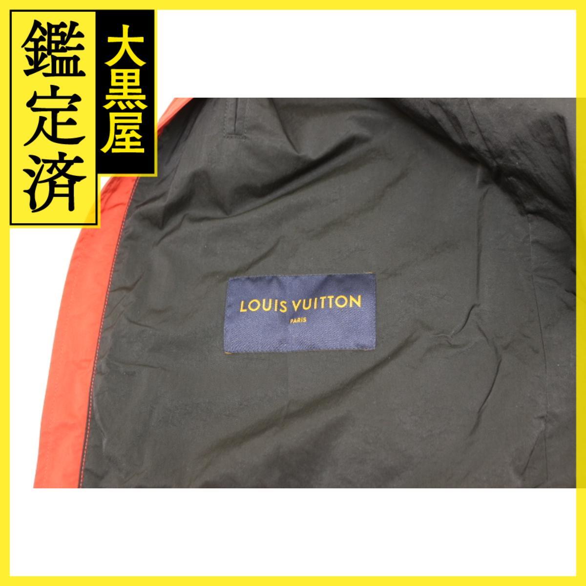 LOUIS VUITTON　ルイヴィトン　ジップアップジャンパー　メンズ46　レッド　RM181M DXS HEB01W　2120500250069