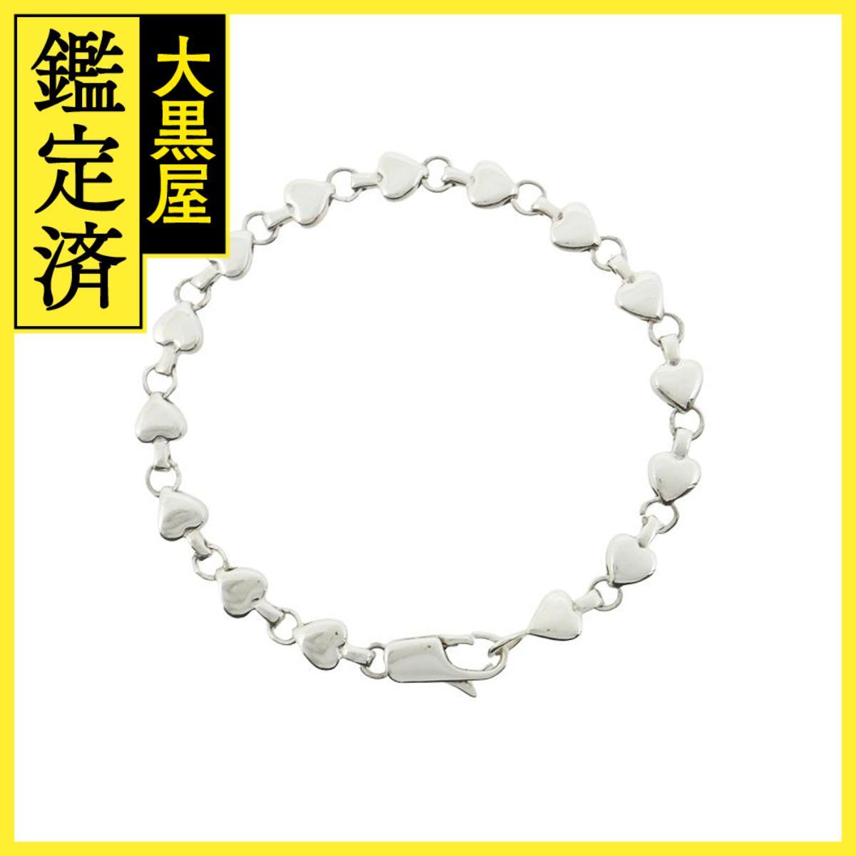 TIFFANY&CO　ティファニー　パフハート　ブレスレット　SV　シルバー　9.9g　2148103878541