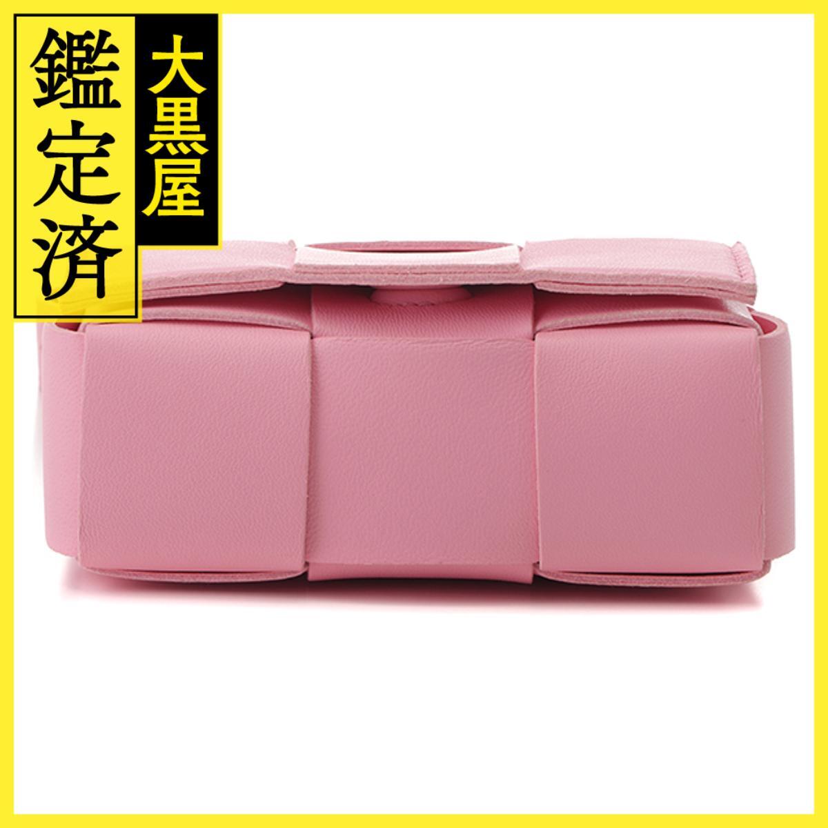 【大黒屋ECサイト?店頭限定】 BOTTEGA VENETA ボッテガヴェネタ ショルダーバッグ イントレチャート キャンディ カセット ミニバッグ