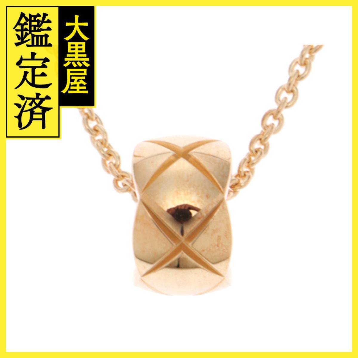 CHANEL シャネル ネックレス ココ クラッシュ ネックレス J12305 18Kイエローゴールド 2024年正規品_画像1
