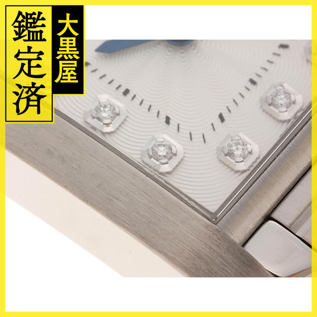 Cartier カルティエ タンクフランセーズ WE110006 SS クォーツ シルバー11PD 女性用/Ladies watches_画像6