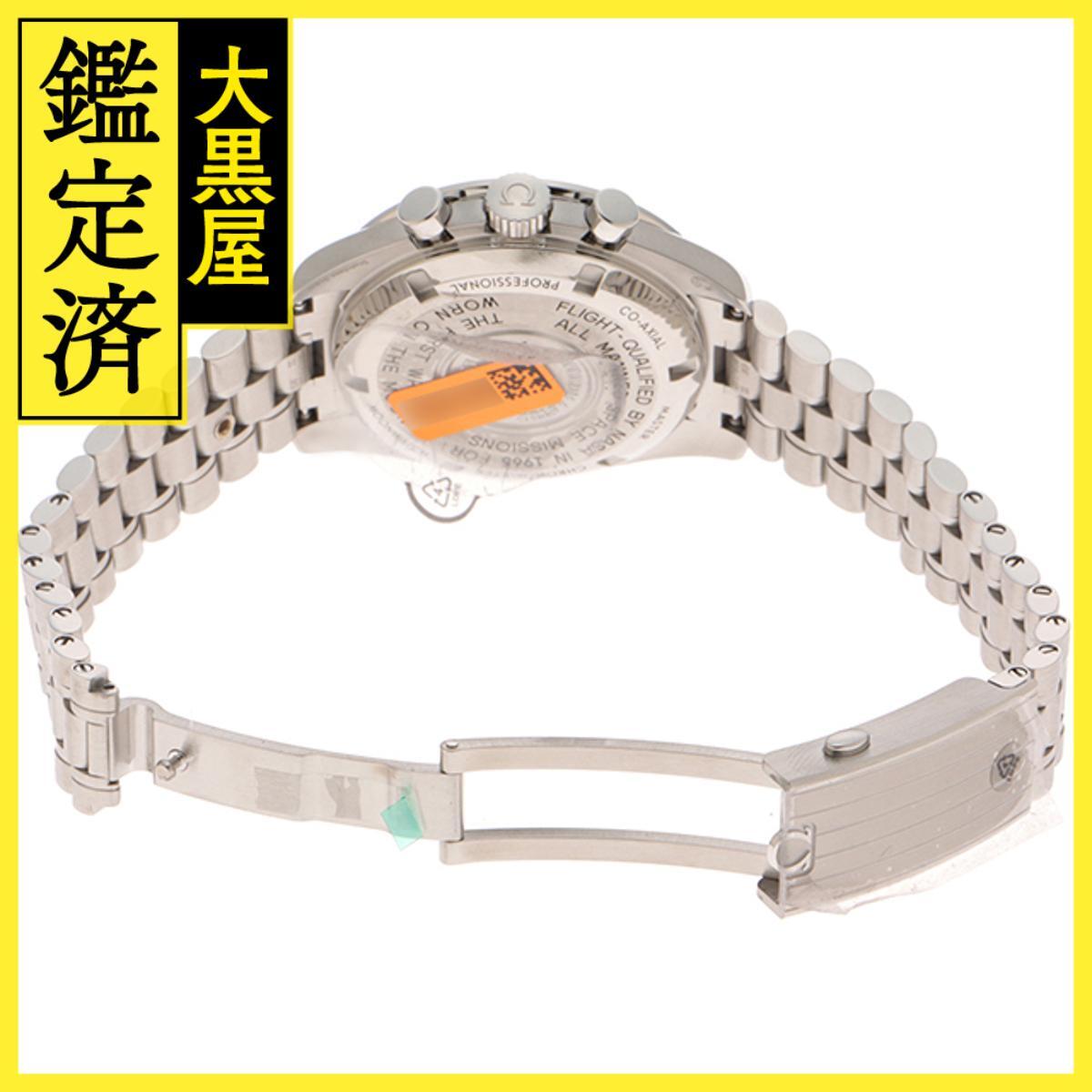 OMEGA オメガ スピードマスタープロフェッショナル ドミノピザ Wネーム 310.30.42.50.01.00?1 SS 手巻き ブラック_画像4