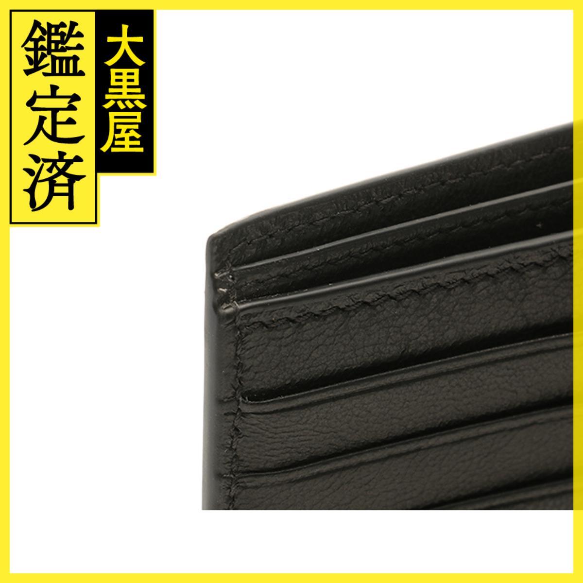 BALENCIAGA シグネチャー スクエア フォールドウォレット 二つ折り札入れ 594549 ブラック/グレー PVC 2148103905056_画像5