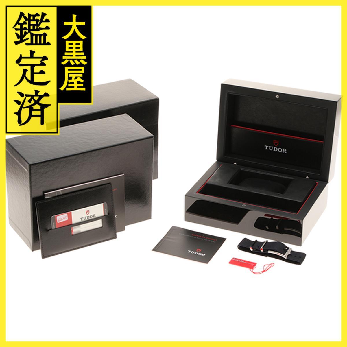 TUDOR チュードル ヘリテージブラックベイ 79220B SS 自動 ブルー 男性用/Men's watches_画像6