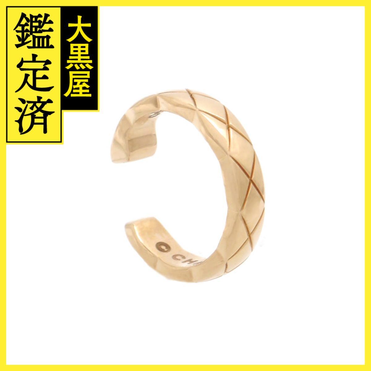 CHANEL シャネル ココ クラッシュ コレクション シングル イヤカフ PG ピンクゴールド 2.7g J12149_画像1