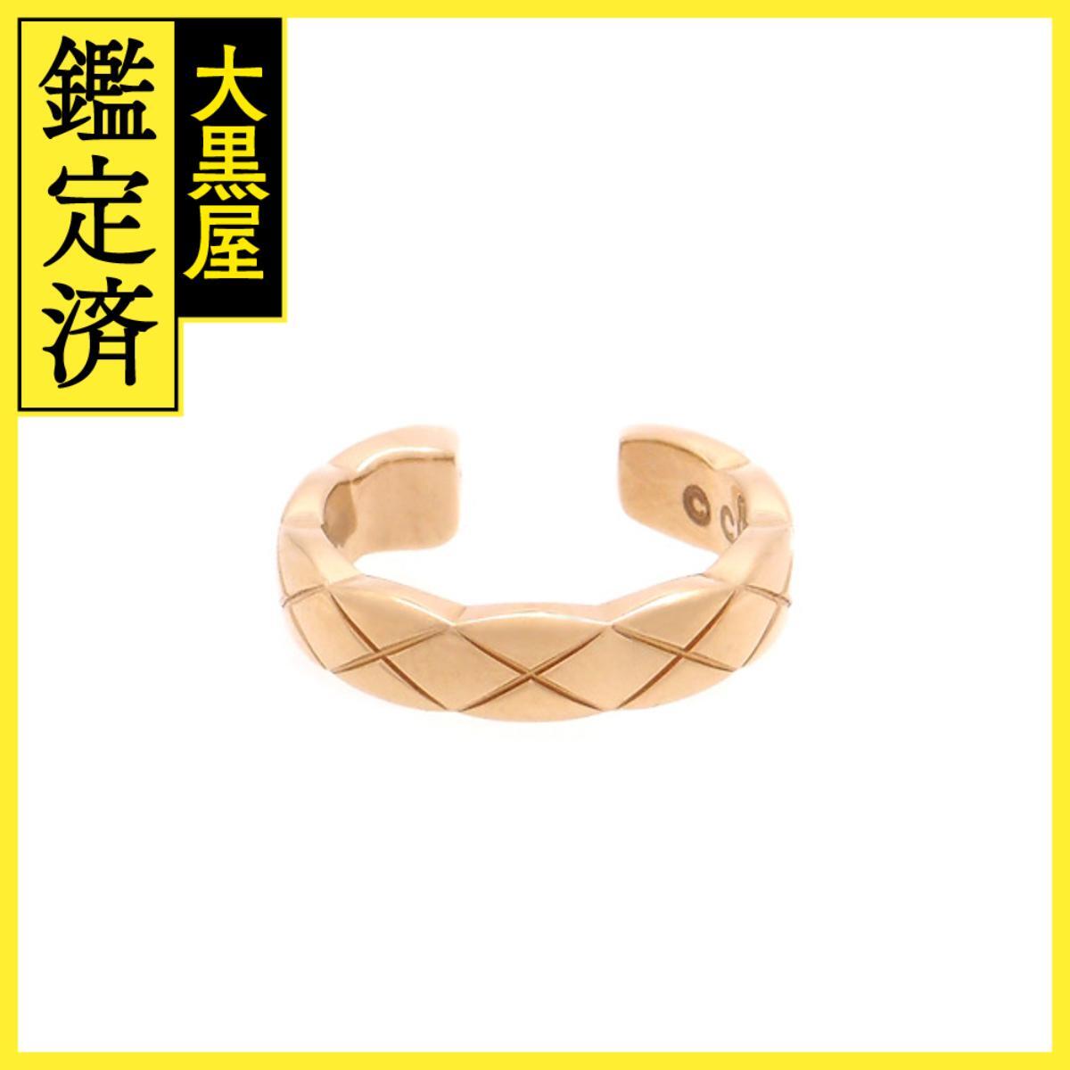 CHANEL シャネル ココ クラッシュ コレクション シングル イヤカフ PG ピンクゴールド 2.7g J12149_画像2