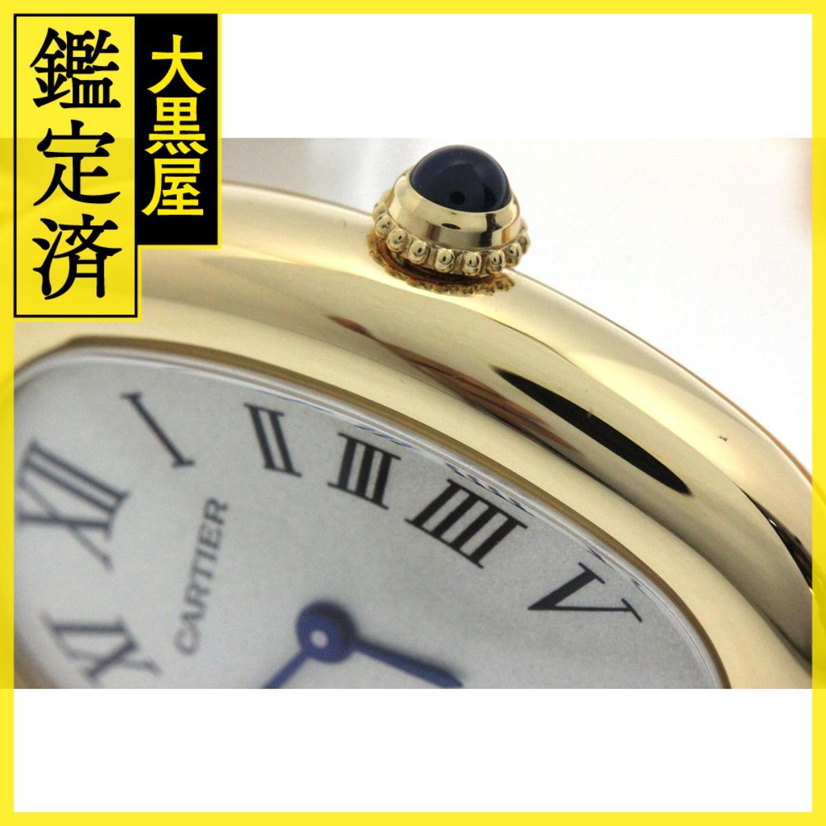 Cartier カルティエ ベニュワール ウォッチ スモールモデル WGBA0043 750YG クォーツ シルバー/ローマン 女性用/Ladies_画像6