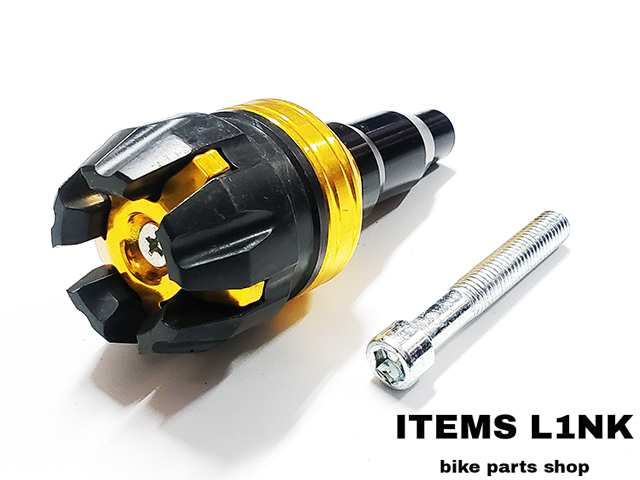 LK12-1GD マフラー サイレンサー スライダー ガード 金 AF/56/63 クレア/スクーピー AF/54/55 ジョルノ AF/24/70/77 汎用_画像3